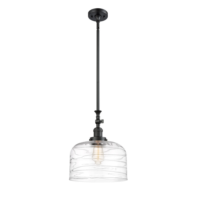Ashni 1 - Light Dome Pendant, Matte Black