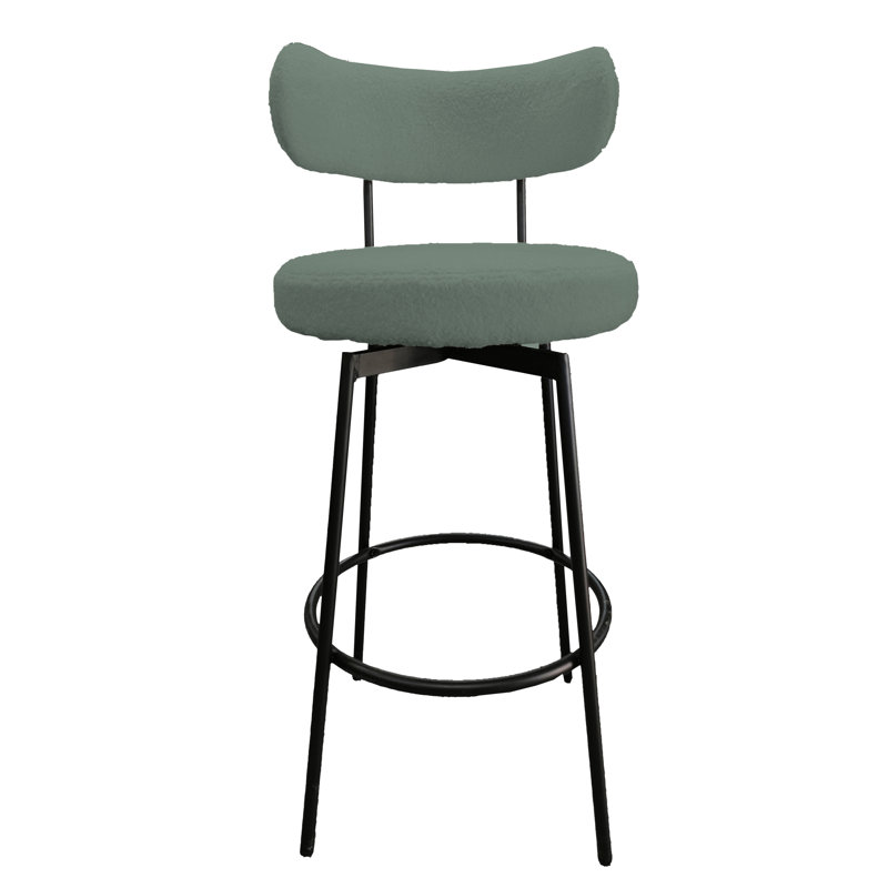 Tabouret de bar Boucle, Vert