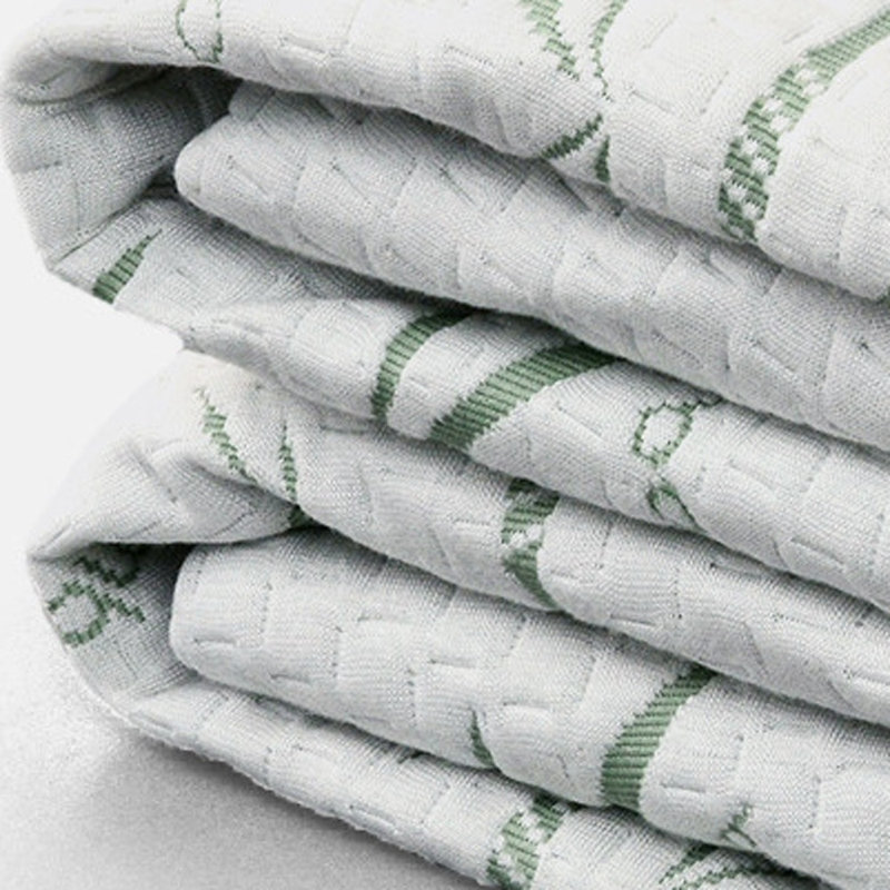 Housse de protection imperméable pour matelas en rayonne de bambou,  Simple
