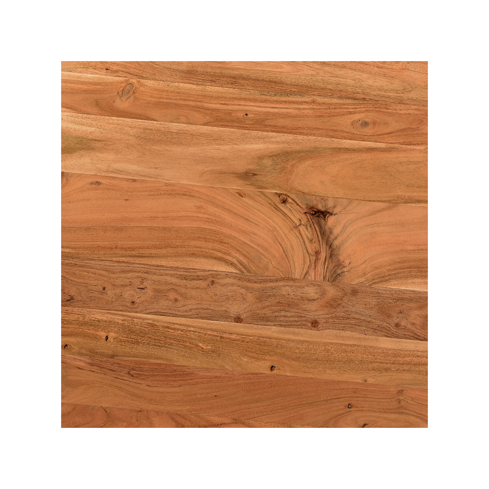 Rolf Solid Wood Coffee Table, 14" H x 35" L x 35" W, Natural
