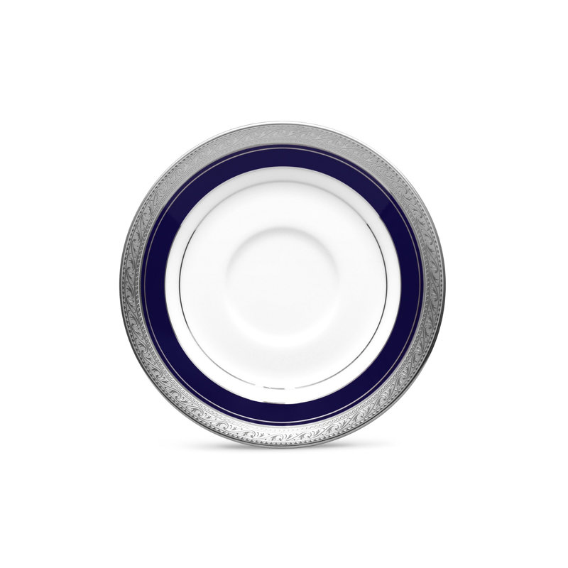 Soucoupe 6 po Noritake Crestwood Cobalt Platinum