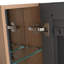 Armoire de toilette avec miroir 10 po