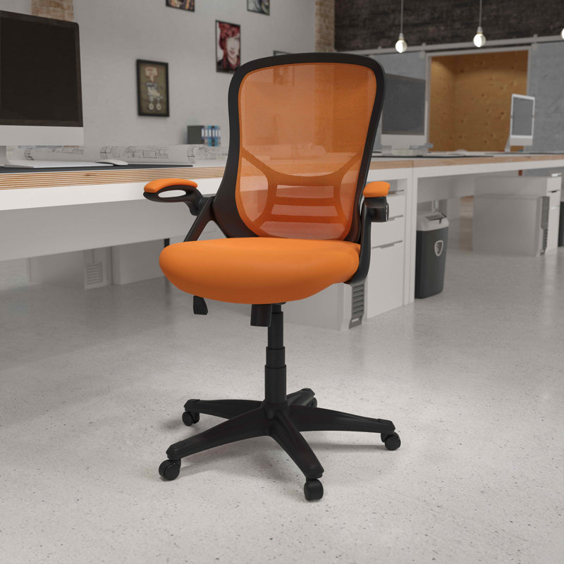 Chaise de bureau ergonomique Cappello, Orange