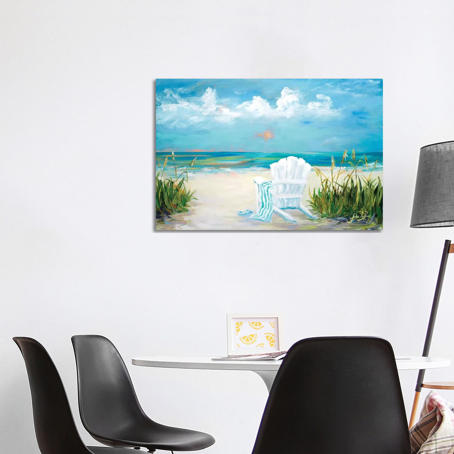 East Urban Home Beach Scene II by Julie Derice - Wrapped Canvas Graphic ...