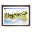 Surface of the Water at Misaka in Kai Province by Katsushika Hokusai - Picture Frame Art Prints-55616739-55616741