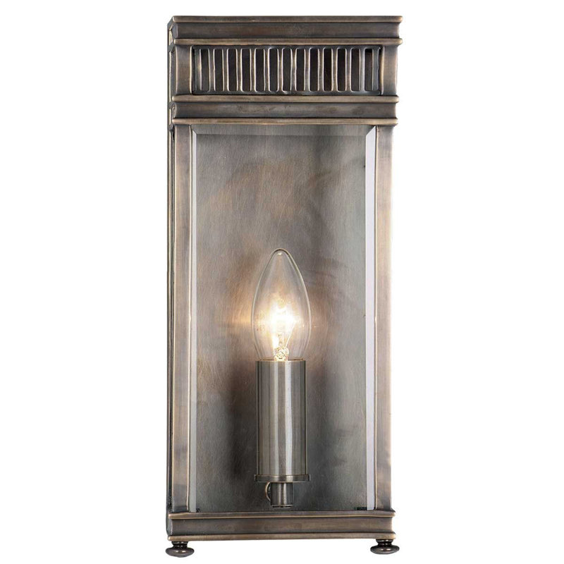 Weyler 31cm H Outdoor Wall Lantern, Dark Bronze