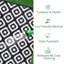 Tapis de paille en plastique à motif géométrique pour l'extérieur-781148344