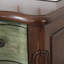 Commode décorative unique en bois peint rustique