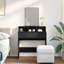 Dressing Table with Mirror and Storage Included-114308458