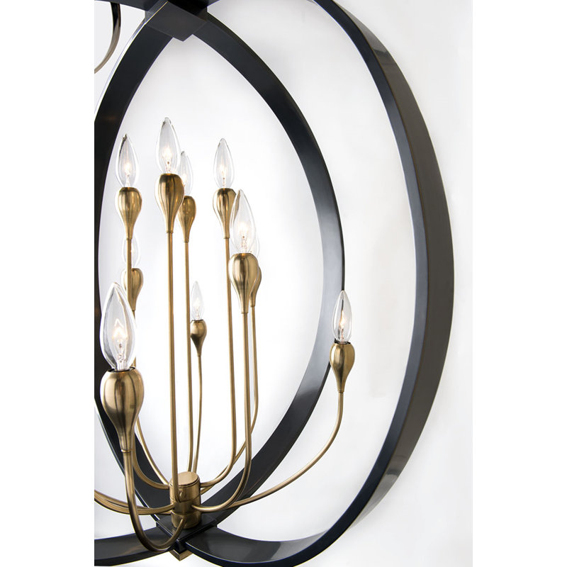 Dresden 12 - Light Pendant, Aged Old Bronze