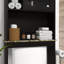 Armoire au-dessus de la toilette pour salle de bain - Améliore le rangement et l'apparence