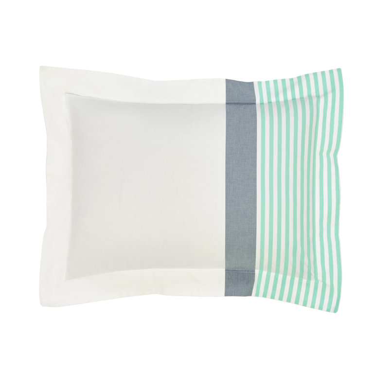 La Jolla Cotton Bedding Set, Indigo/Turquoise, King