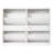 4 Shoe Storage Flip Drawers Shoe Cabinet White