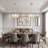 3 - Light Dimmable Drum Chandelier-1705027103