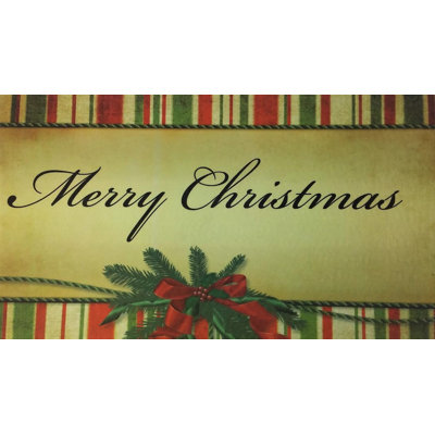 Heatherton Non-Slip Christmas Indoor Doormat