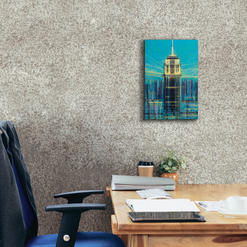 «The Empire State Building» par Marc Todd, H 18 po x l 12 po x P 0,75 po