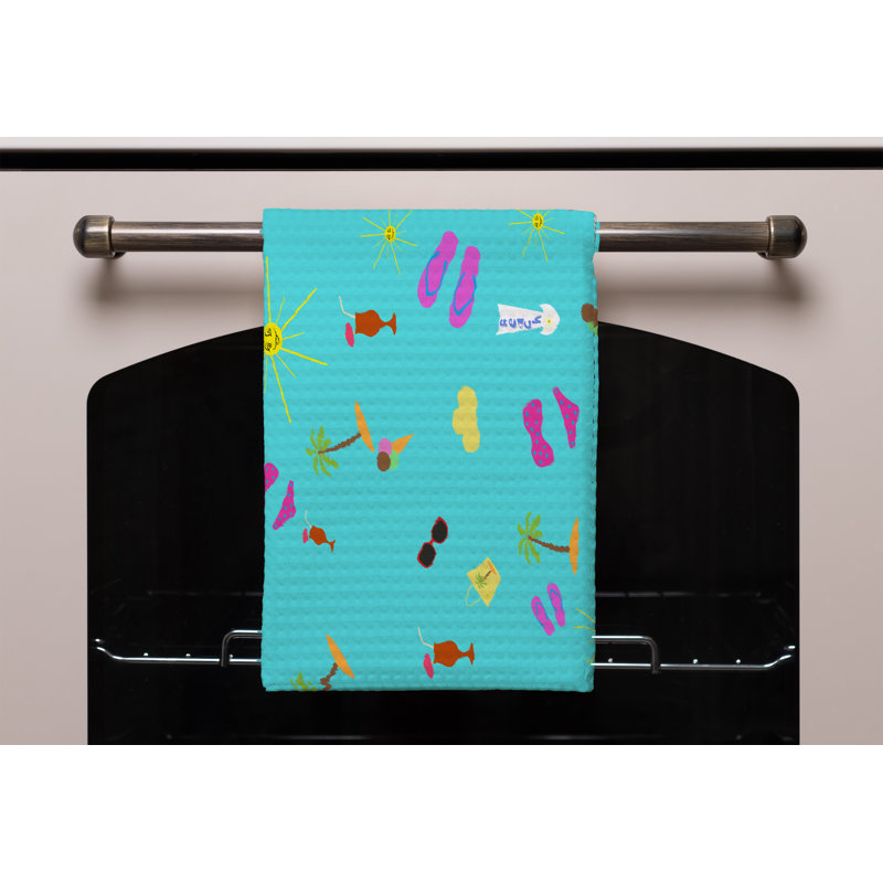 Cotton Waffle Tea Towel Kitchen Towel