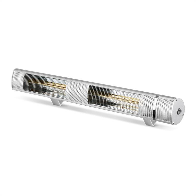 Gold Bar Electric Ceiling Mounted Patio Heater, White
