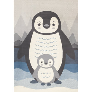 Tapis pingouin pour enfants