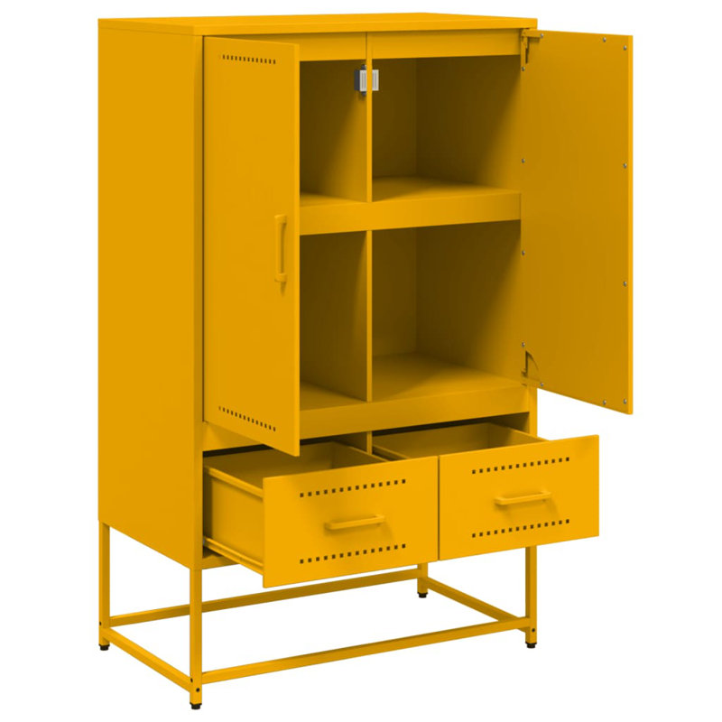 Allita 68cm Sideboard, Mustard Yellow