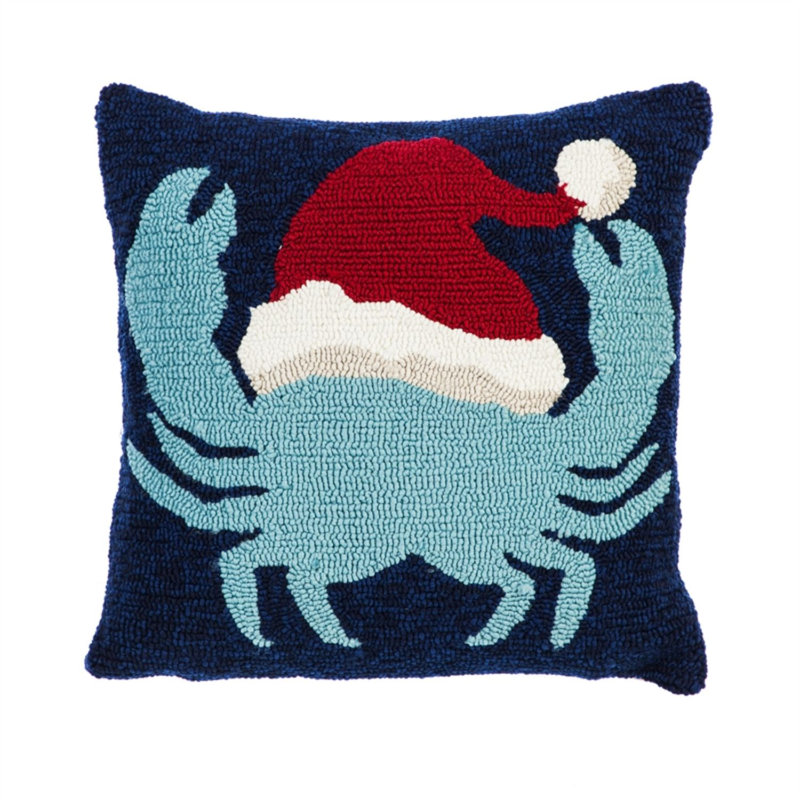 Cotton Blend Outdoor Throw Pillow