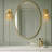 Plug in Wall Sconces Set of 2, Vintage Wall Sconce Light with Tulip Amber Glass Lampshade, Wall Sconce with Switch and Plug in Wall Lamp Cord, Gold Wall Light Decor Set of 2-960269410-960269411
