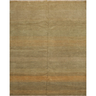 Tapis oriental en laine noué à la main KPSI Mikhaelin Kohlberg de 8 po x 10 po Joran
