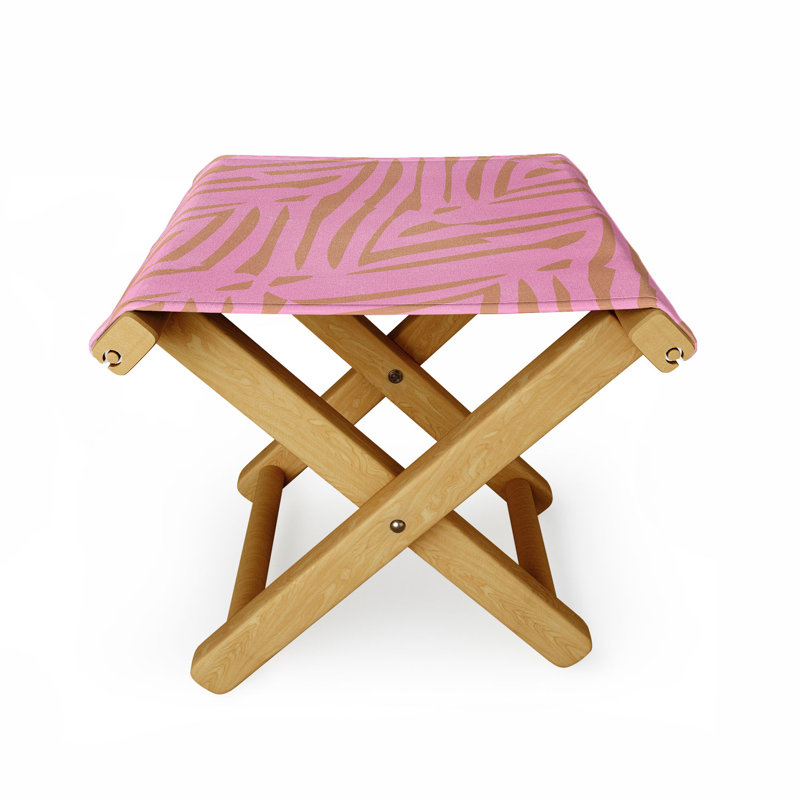 Solares Folding Camping Stool, Pink