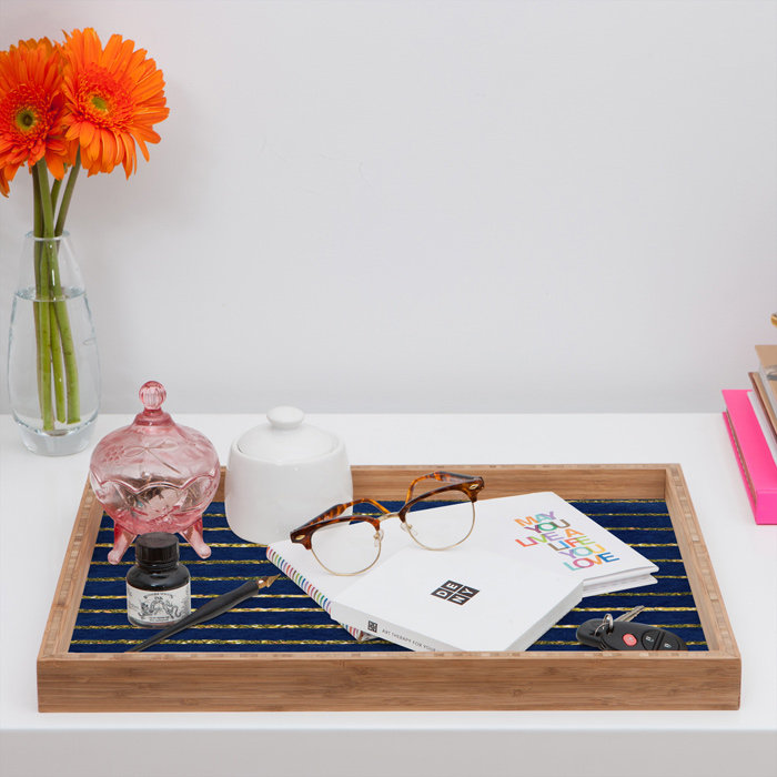 Ethier Bamboo Tray, 1.75'' H x 18'' W x 14'' D