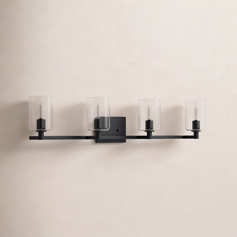 Fullton 4 - Light Vanity Light, Midnight Black