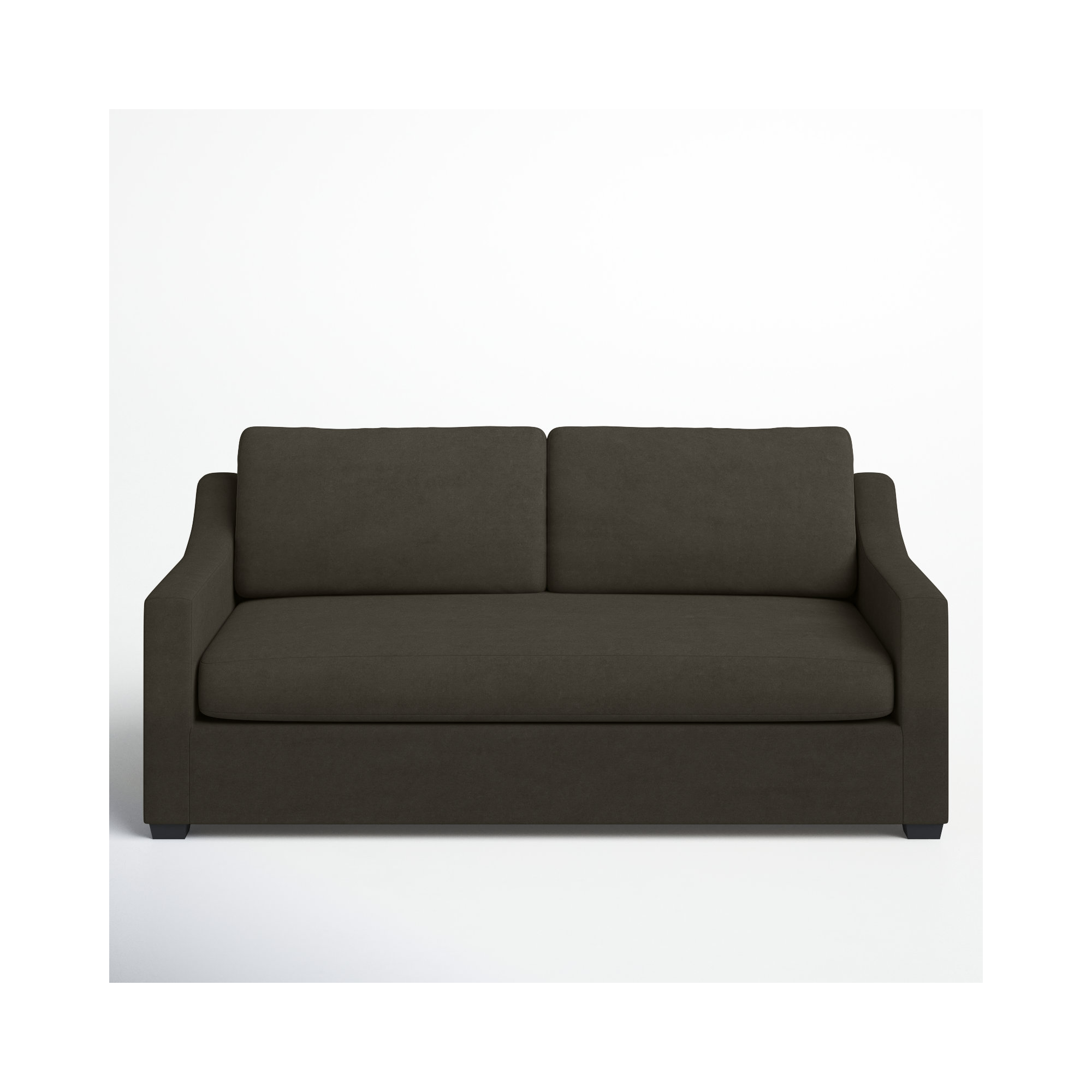 Cranbrook 88'' Upholstered Sofa, Bella Ash Performance Velvet