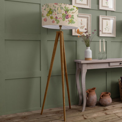 Aratus 158cm Brushed Tripod Floor Lamp