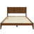Knighten Solid Wood Queen Bed Frame Light Walnut-277294821-324616893