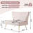 Vardell Fabric 48'' Reception Loveseat-1922649146