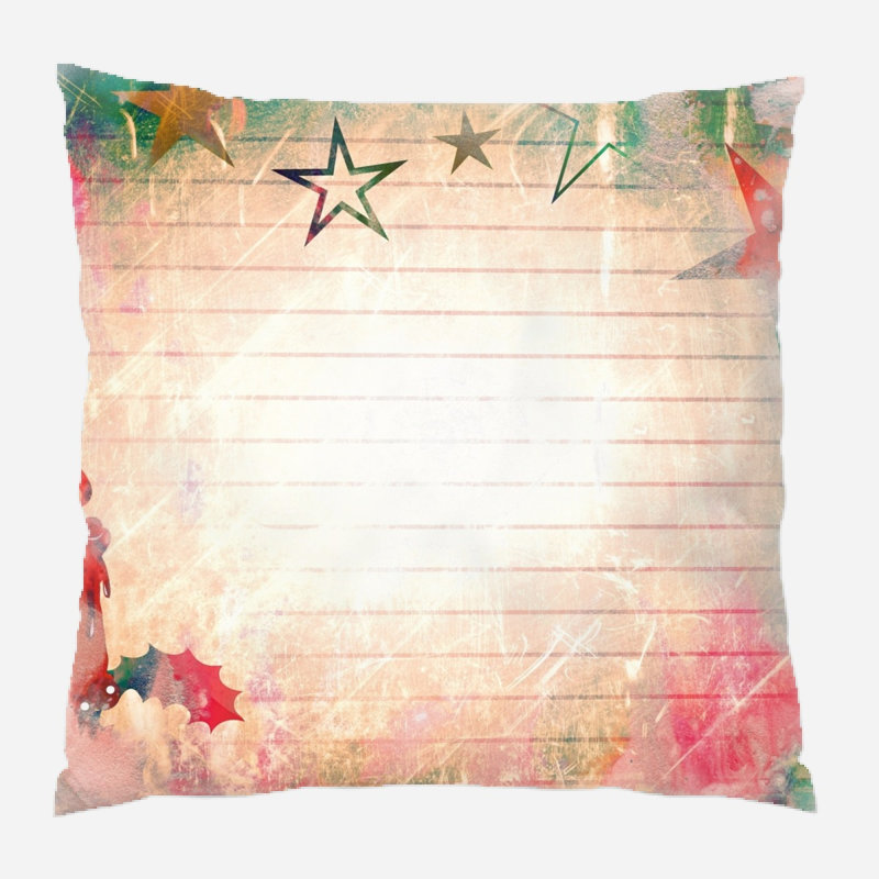 Coussin grunge Weibel, Intérieur, Microsuède