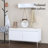 Wall-Mounted Entryway Shelf With Hooks And Storage Bench Set
