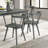 Darren Solid Wood Dining Chairs with Curved Backrest-115285045