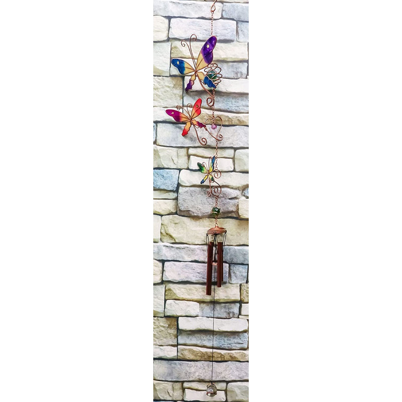 Krymson Plastic Insects Wind Chime
