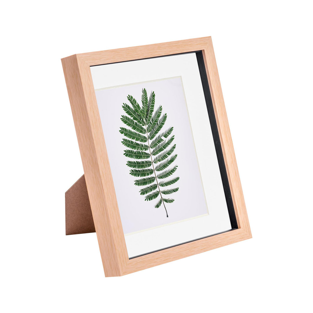 Nicola Spring - 3D Box Photo Frame - 8 x 10" with 5 x 7" Mount