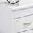 2-Drawer Wood Nightstand 17 inch Wide Bedside Table for Small Space with Storage, -116069038