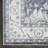  Astra Machine Washable 9' x 12' Slate Vintage Indoor Rug-2058365855