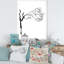 Graphiques en noir et blanc I - peinture sur toile-67440254-67440255