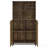 Rustic Oak 2-Doors Wine Cabinet