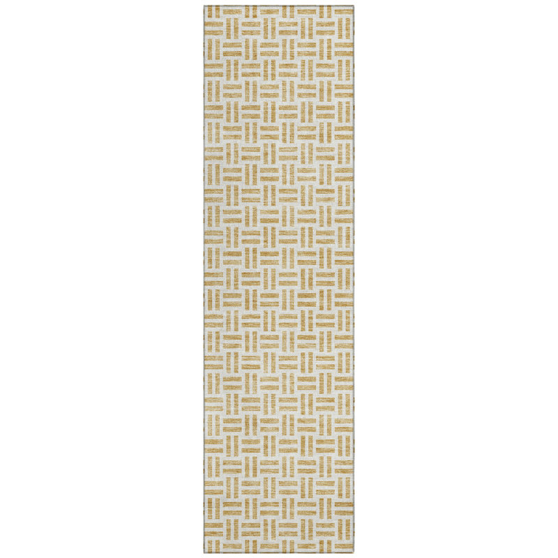 Aquaisha Geometric Indoor Rug, Runner 2'3" x 7'6"
