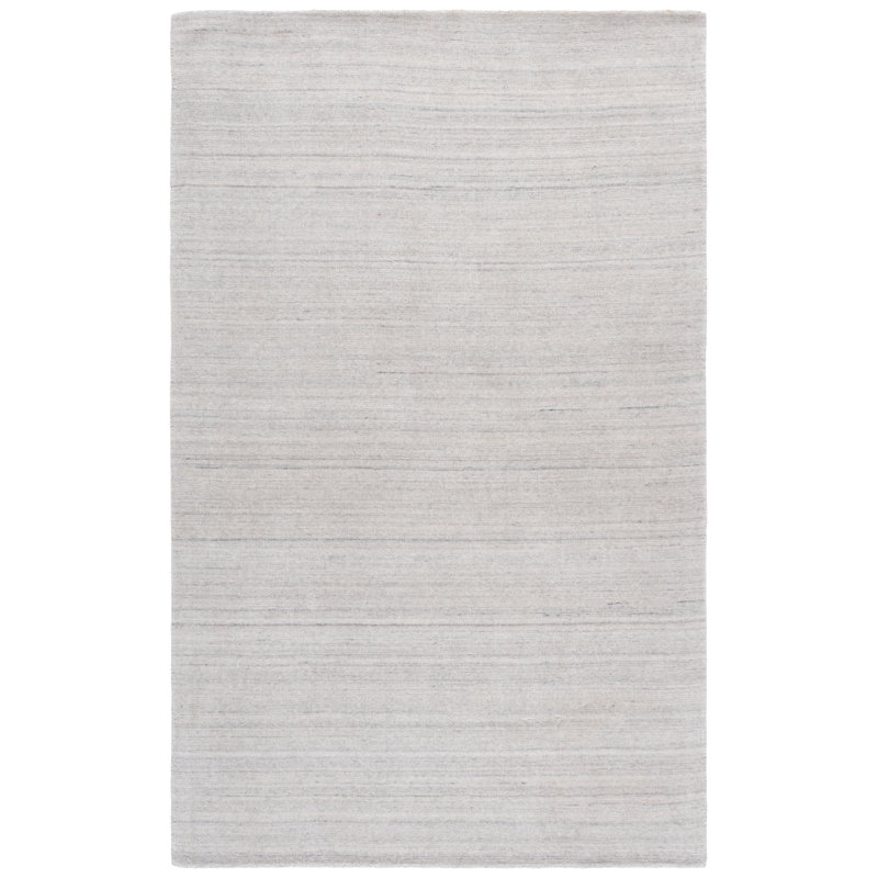Tapis beige tissé à la main Messier, Rectangle 4 pi x 6 pi