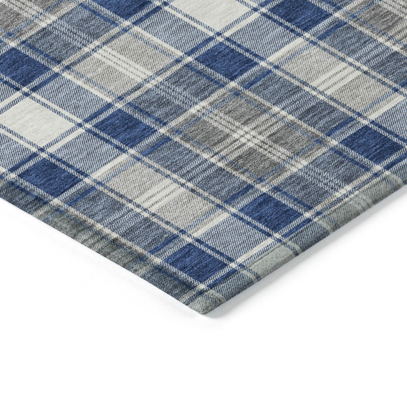 Tapis tissé à la machine Xhevrie, Rectangle 1 pi 8 po x 2 pi 6 po