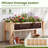 Wood Raised Garden Bed