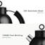 Electric Kettle, Stainless Steel Electric Tea Kettle Gifts For Family 1.5L 2200W Tea Heater , Hot Water Boiler, Auto Shut-Off Boil-Dry Protection