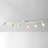 42'' 6 -Light Fixed Track Track Kit with Dimmable and Adjustable Head