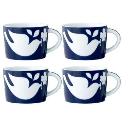 Noritake Bluefjord Cups, 6 Oz.